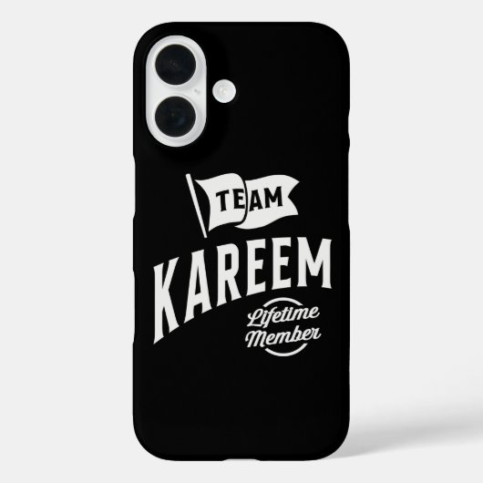 Coques Case-Mate iPhone Membre à vie de Team Kareem (Verso)