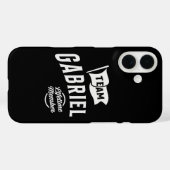 Coques Case-Mate iPhone Membre de l'équipe Gabriel à vie (Verso (horizontal))