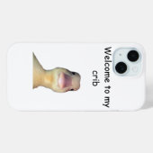 Coques Case-Mate iPhone Mème de canard drôle – “Bienvenue dans mon antre” (Verso (horizontal))