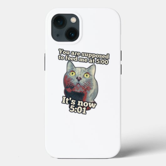Coques Case-Mate iPhone Mème de chat amusant pour les chattes et les amour (Verso)