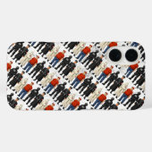 Coques Case-Mate iPhone Même Différent Costume (Verso (horizontal))