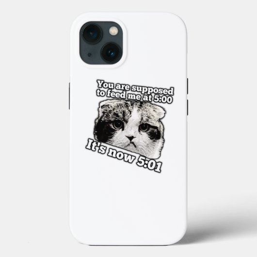 Coques Case-Mate iPhone Mème drôle de chat en colère pour les propriétaire (Verso)