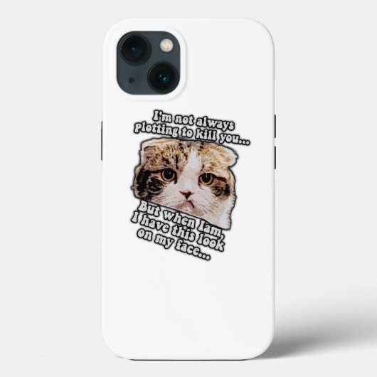Coques Case-Mate iPhone Mème du chat grincheux pour les propriétaires de c (Verso)