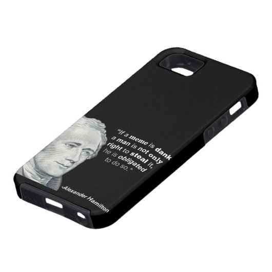 Coques Case-Mate iPhone Meme humide d'Alexander Hamilton - cas de (Bas)