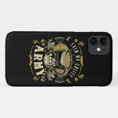 Coques Case-Mate iPhone Même mon café est plus fort que l'armée (Dos (Horizontal))