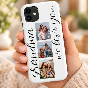 Case-Mate iPhone Case Mémé on t'aime en photo collage