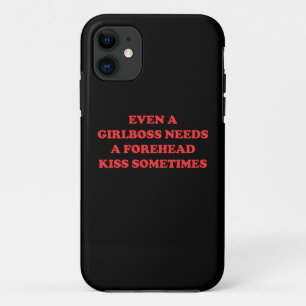 Case-Mate iPhone Case Même Une Patronne A Besoin D'Un Baiser D'Avant-Têt