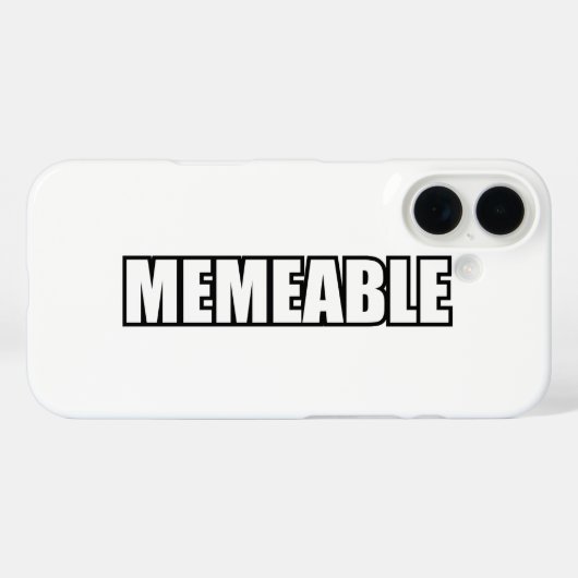 COQUES Case-Mate iPhone MÈMEABLE (Verso (horizontal))