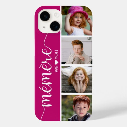Coques Case-Mate iPhone Mémère 4 Photo (Verso)