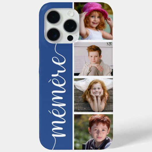 Coques Case-Mate iPhone Mémère 4 Photo (Verso)