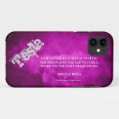 COQUES Case-Mate iPhone MÊMES FRÉQUENCES - NIKOLA TESLA 2.0 (Dos (Horizontal))