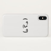 Coques Case-Mate iPhone Memes Lenny face ( ͡° ͜ʖ ͡°)  Émoticône texte (Dos (Horizontal))