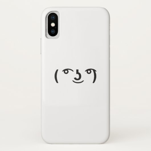 Coques Case-Mate iPhone Memes Lenny face ( ͡° ͜ʖ ͡°)  Émoticône texte (Dos)