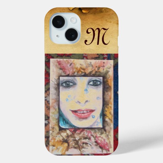 COQUES Case-Mate iPhone MÉMOIRE DE L'AUTOMNE AVEC FEUILLES ET GOUTTES D'EA (Verso)