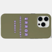 Coques Case-Mate iPhone mémoire insuffisante (Verso (horizontal))