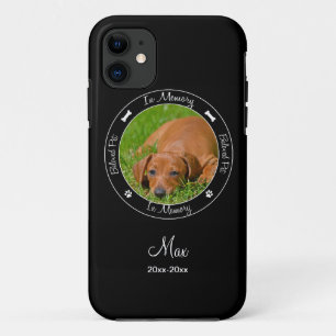 Etui iPhone Case-Mate Mémorial - Perte de chien - Photo/Nom personnalisé