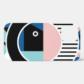 Coques Case-Mate iPhone Memphis design d'affiche abstrait. Marque géométri (Verso (horizontal))