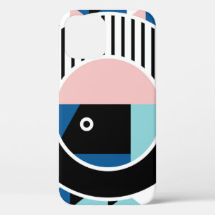 Case-Mate iPhone Case Memphis design d'affiche abstrait. Marque géométri