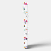 Coques Case-Mate iPhone Memphis Style Motif d'été tropical (Verso / Gauche)