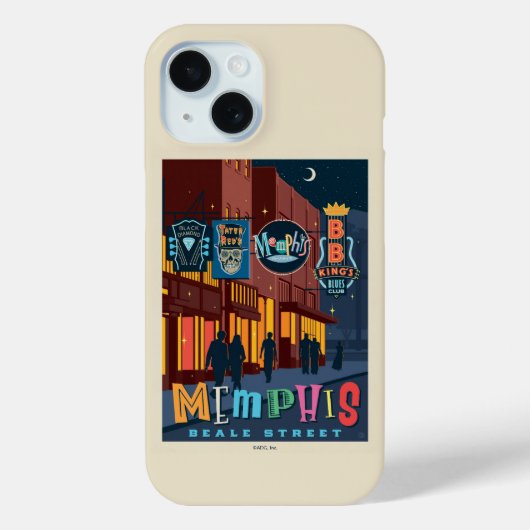 Coques Case-Mate iPhone Memphis, TN | Beale Street Neon (Verso)