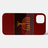 Coques Case-Mate iPhone Menorah de Moshe (Verso (horizontal))