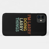 Coques Case-Mate iPhone Mens Je suis Larry Je fais Larry Things Drôle Prén (Dos (Horizontal))
