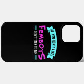 Coques Case-Mate iPhone Mens Si vous n'aimez pas femboy ne parlez pas Femb (Verso (horizontal))