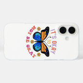 Coques Case-Mate iPhone Mental Health Awareness Monarch Butterfly (Verso (horizontal))