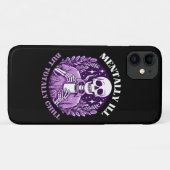 Coques Case-Mate iPhone Mentalement Mal Mais Totalement Chill (Dos (Horizontal))