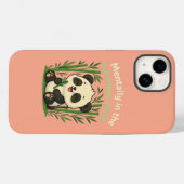 Coques Case-Mate iPhone Mentally in the Bamboo Zone – Cute Panda iPhone Ca (Verso (horizontal))
