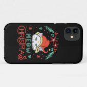 Coques Case-Mate iPhone Meow Christmas, Merry Christmas (Dos (Horizontal))