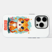 Coques Case-Mate iPhone Meow iPhone 16 Pro Coque-Mate - Protection chic (Verso (horizontal))