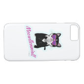 Coques Case-Mate iPhone Meowlinneal Funny Cat Génération Design  (Dos (Horizontal))