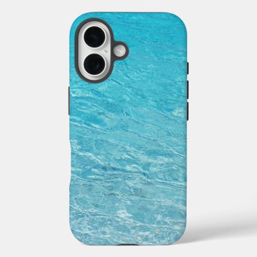 Coques Case-Mate iPhone Mer bleu clair (Verso)