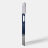 Coques Case-Mate iPhone Mer d'Alaska brumeuse aux nuances de bleu (Verso / Droite)