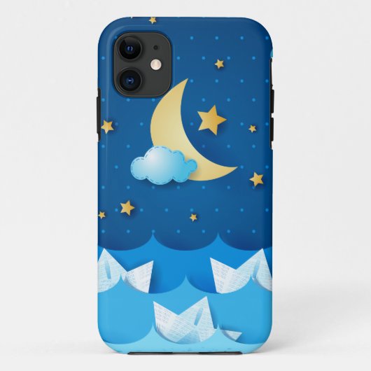 Coques Case-Mate iPhone Mer de nuit (Dos)