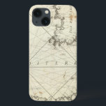 Etui iPhone 13 Mer Méditerranée 2<br><div class="desc">Carte De La Mer Méditerranée. V. Par Roux,  Joseph (176). Publié par ''Marseille : J. Roux".</div>