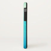 Coques Case-Mate iPhone Mer Ombre turquoise (Dos/Gauche)
