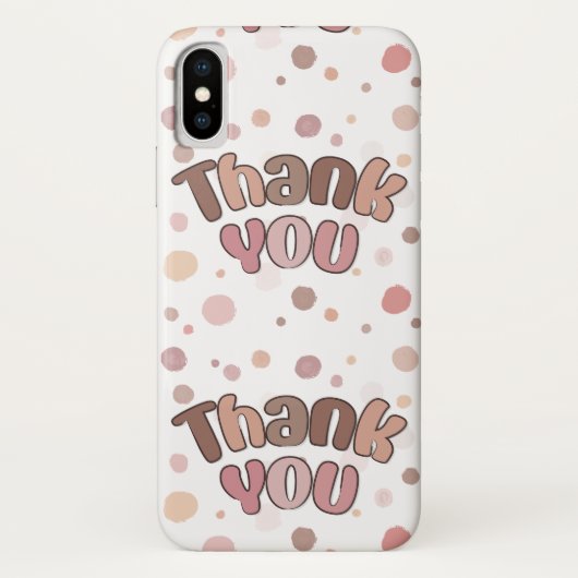 Coques Case-Mate iPhone Merci (Dos)