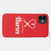 Coques Case-Mate iPhone Merci aux infirmières (Dos (Horizontal))