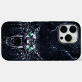 Coques Case-Mate iPhone Mercure Sabretooth Vert Émeraude Yeux (Verso (horizontal))