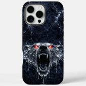 Coques Case-Mate iPhone Mercury Polar Bear Red Ruby Eyes Glacial (Verso)