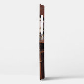 Coques Case-Mate iPhone Mère Chat et chatons sur table (Verso / Gauche)