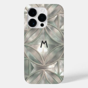 Coque Pour iPhone 14 Pro Mère des teintes Pearl imitation perle