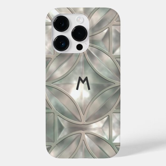 Coques Case-Mate iPhone Mère des teintes Pearl imitation perle (Verso)