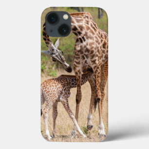 Case-Mate iPhone Case Mère et bébé en girafe au Kenya