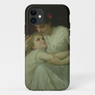 Coque iPhone 11 Mère et enfant (huile sur la toile)