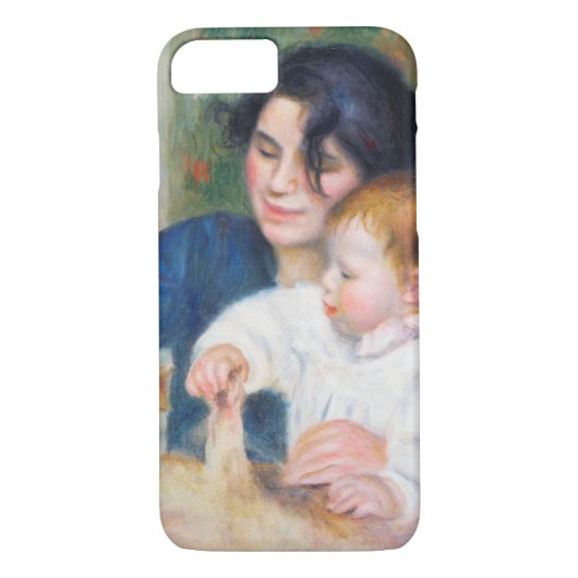 Coques Case-Mate iPhone Mère et enfant, Renoir (Dos)