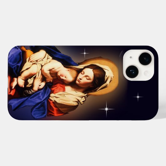 Coques Case-Mate iPhone Mère MAry (Verso (horizontal))