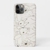 Coques Case-Mate iPhone Mère mignonne lapin lapin lapin (Dos)